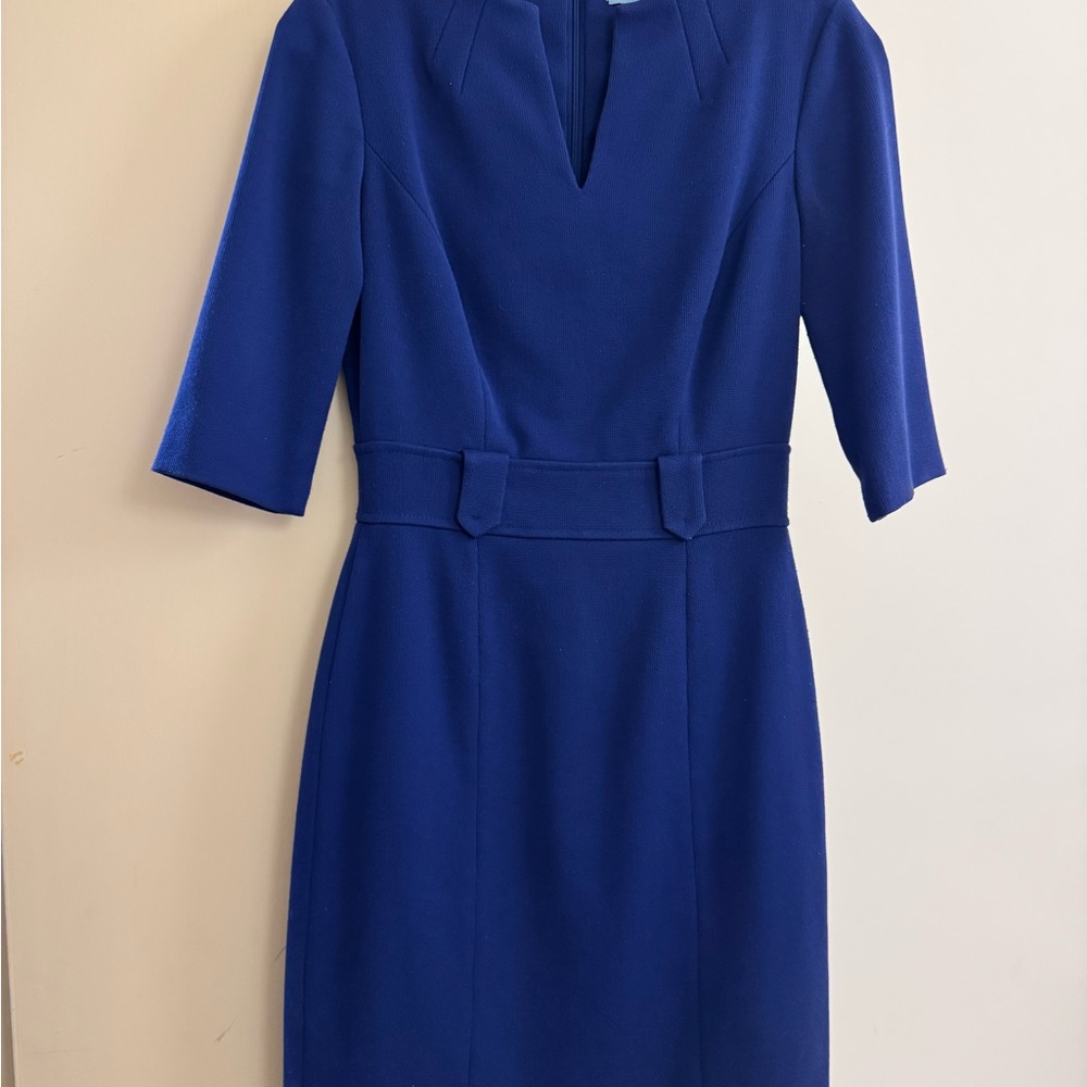 ANTONIO MELANI Royal Blue Midi Dress